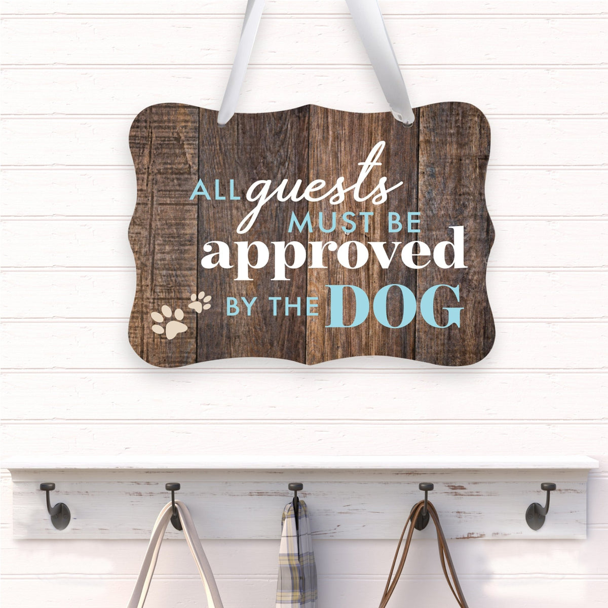 Inspirational Hanging Ribbon Wall Sign for Pet - LifeSong Milestones