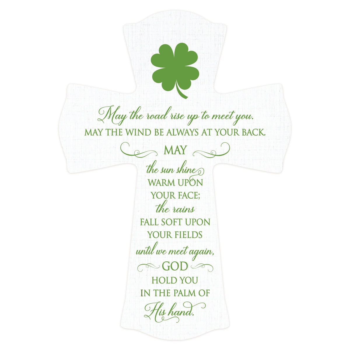 Inspirational Hanging Wooden Prayer Wall Cross Home Decor - LifeSong Milestones