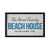Inspirational Personalized Framed Shadow Box 16x25 - Beach House (Established) - LifeSong Milestones
