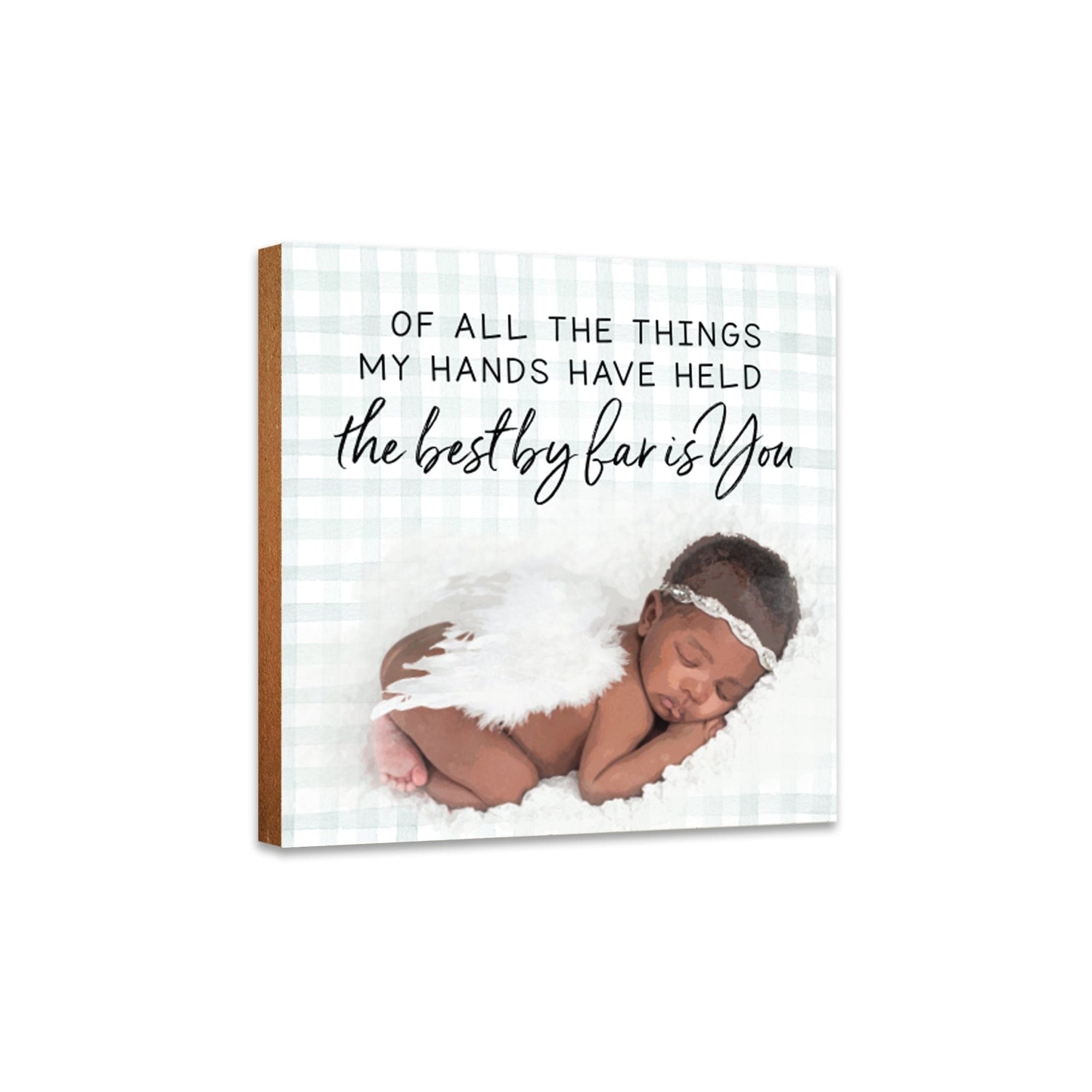 Inspirational Praying Kids Tabletop Decor - Perfect tabletop decoration for kids, ideal for a serene ambiance in any room.