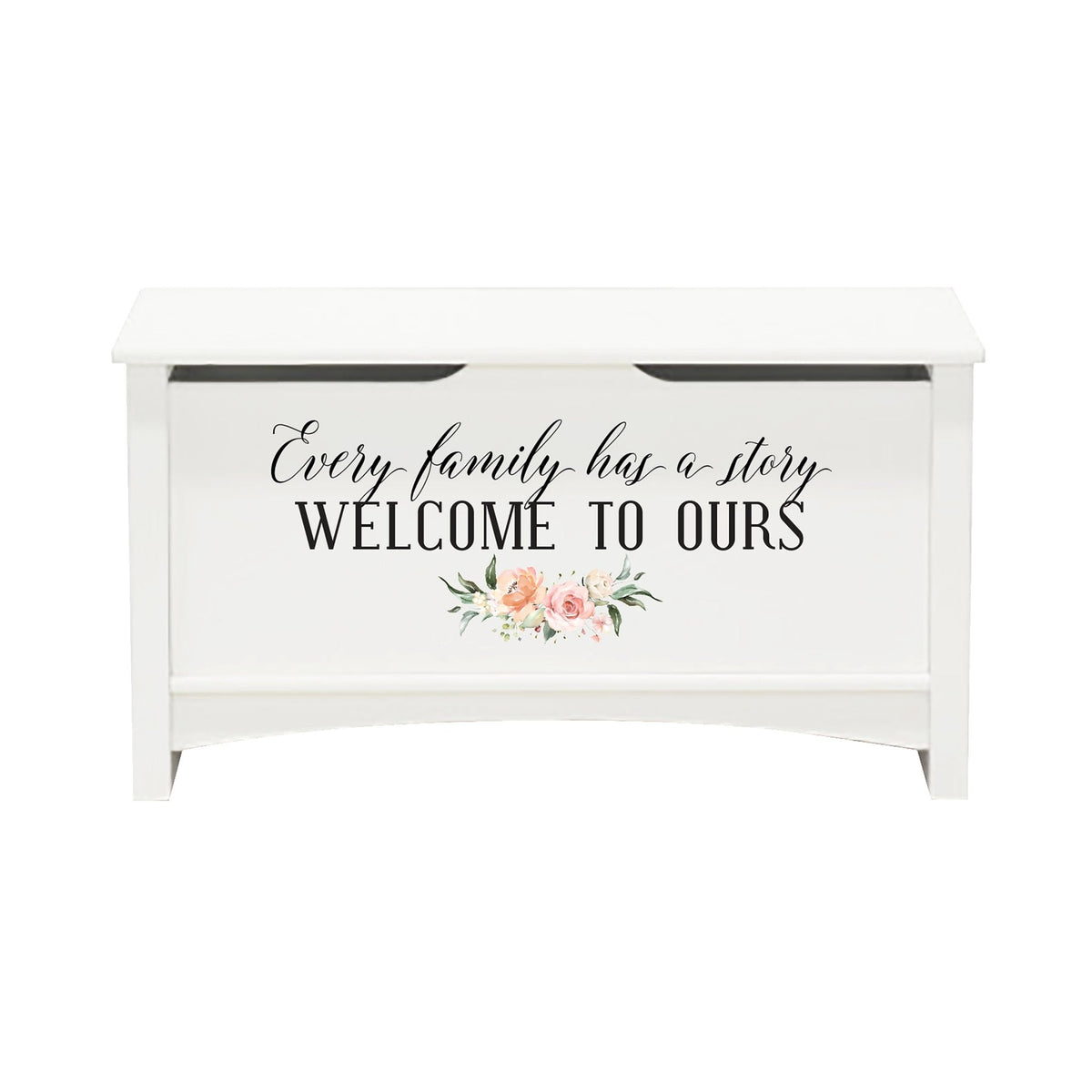 Inspirational Room Organizer Toy Blanket Storage Chest Box - (FAMILY) (NP) - LifeSong Milestones