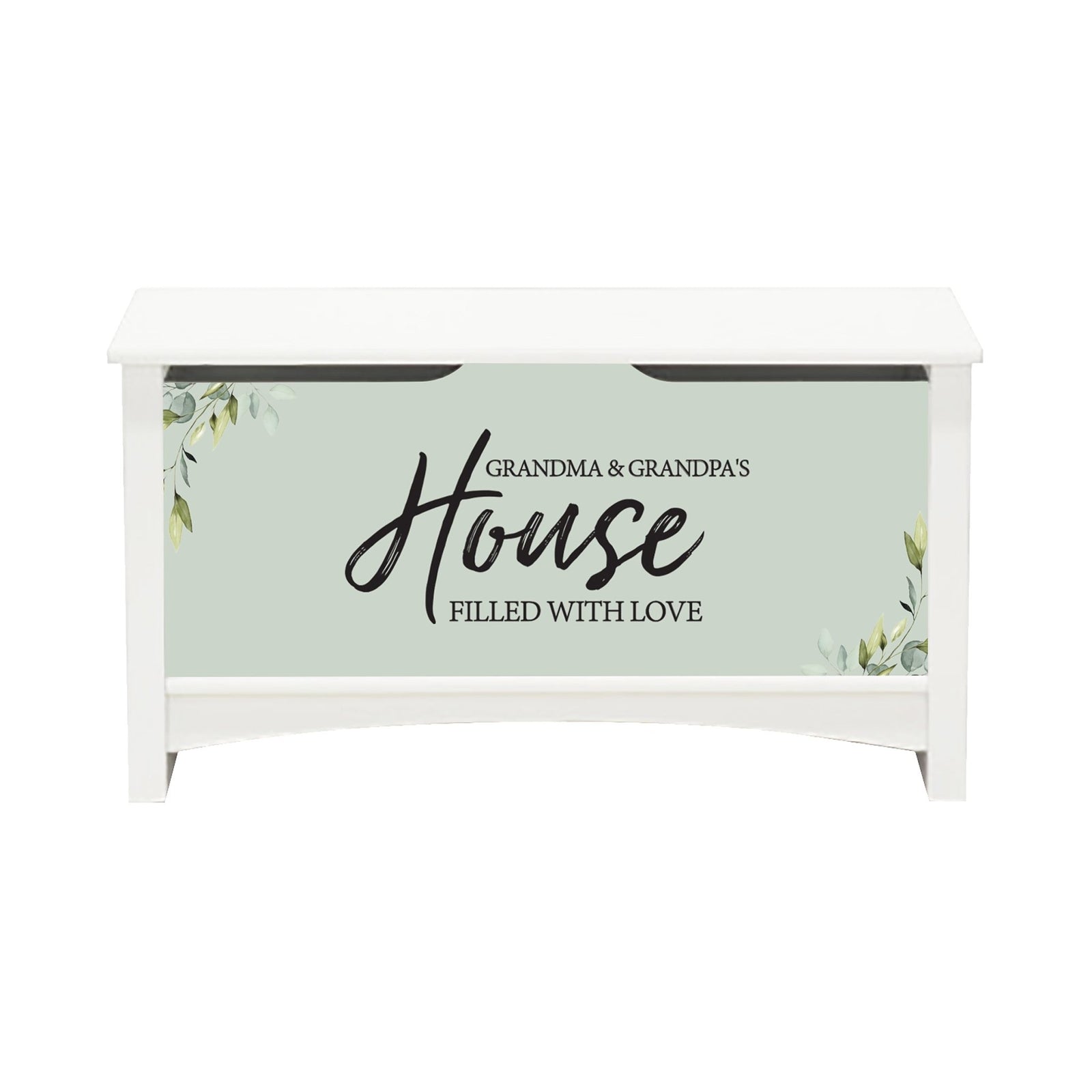 Inspirational Room Organizer Toy Blanket Storage Chest Box - (GRANDPARENTS / FAMILY) (NP) - LifeSong Milestones