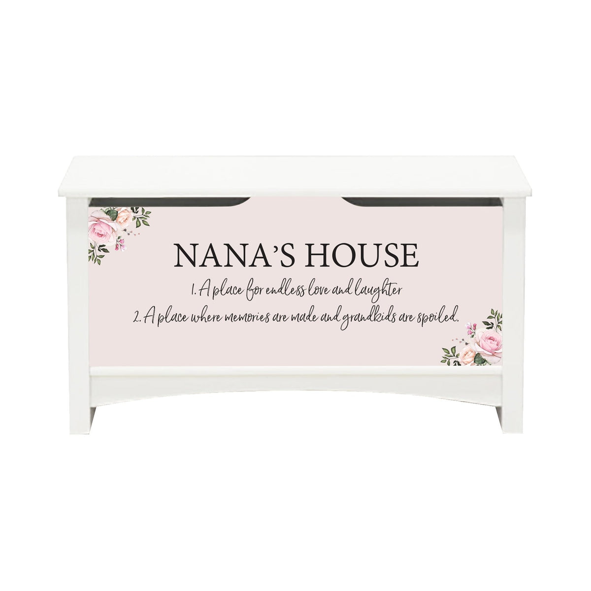 Inspirational Room Organizer Toy Blanket Storage Chest Box - (GRANDPARENTS / FAMILY) (NP) - LifeSong Milestones