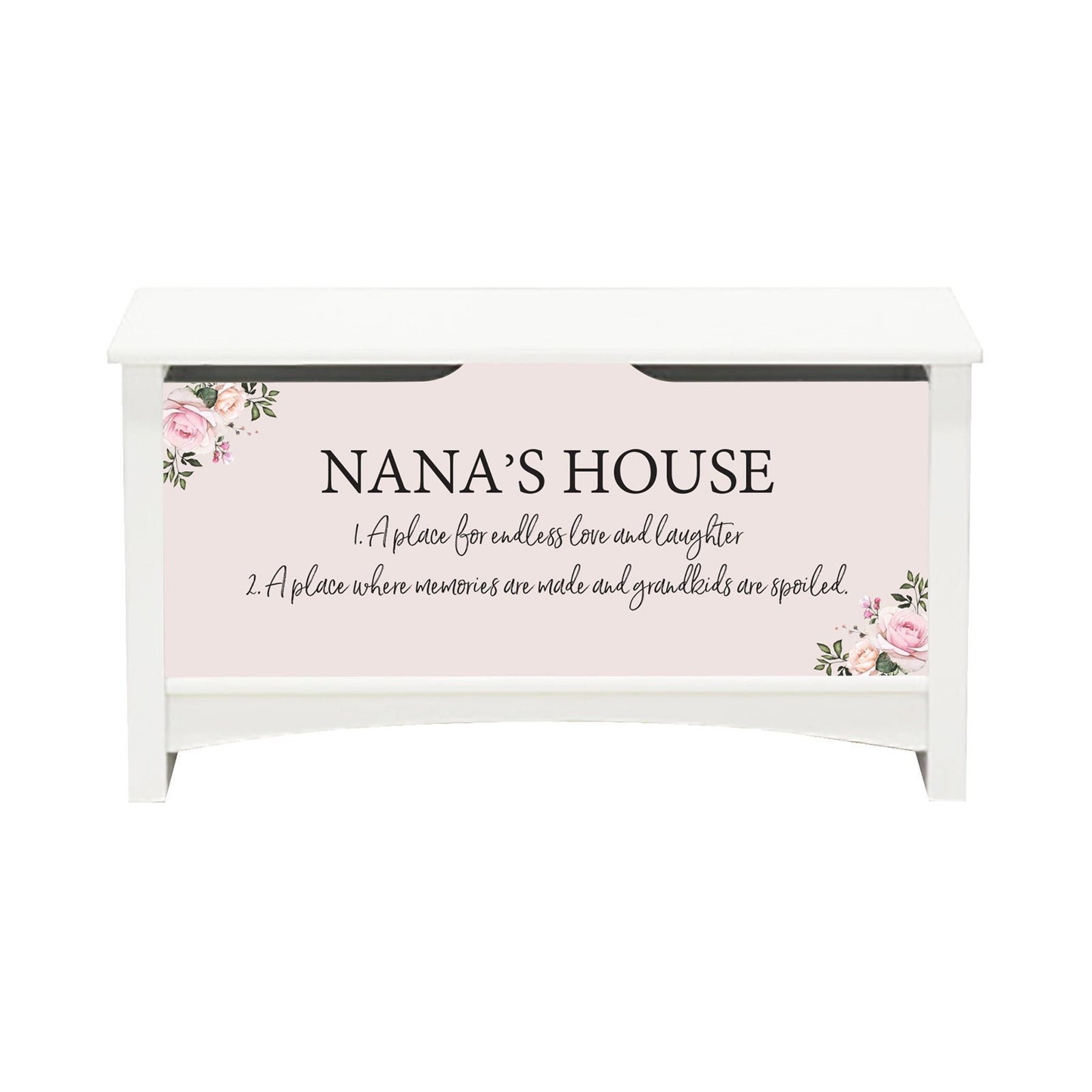 Inspirational Room Organizer Toy Blanket Storage Chest Box - (GRANDPARENTS / FAMILY) (NP) - LifeSong Milestones