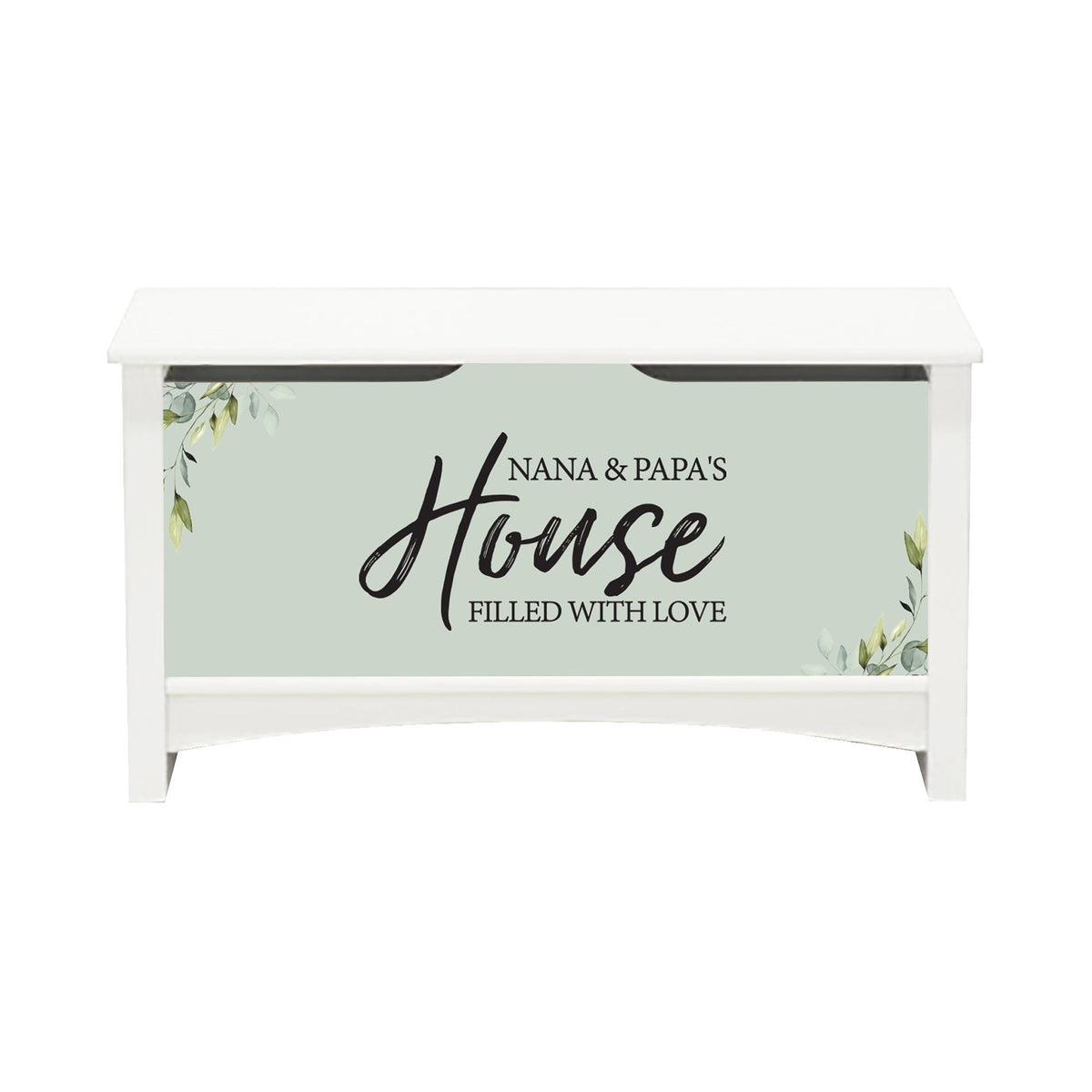Inspirational Room Organizer Toy Blanket Storage Chest Box - (GRANDPARENTS / FAMILY) (NP) - LifeSong Milestones
