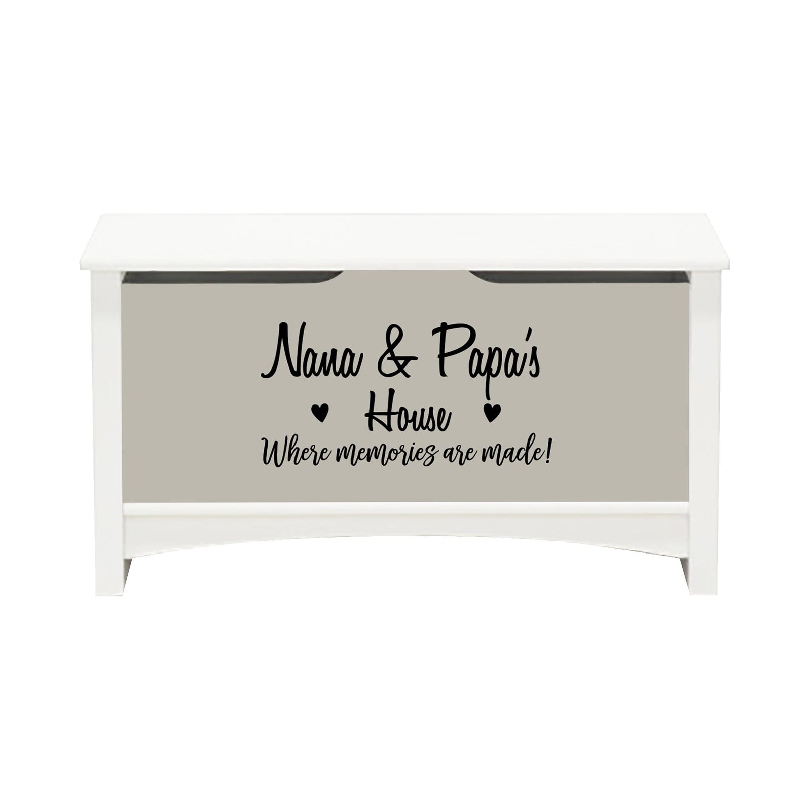 Inspirational Room Organizer Toy Blanket Storage Chest Box - (GRANDPARENTS / FAMILY) (NP) - LifeSong Milestones