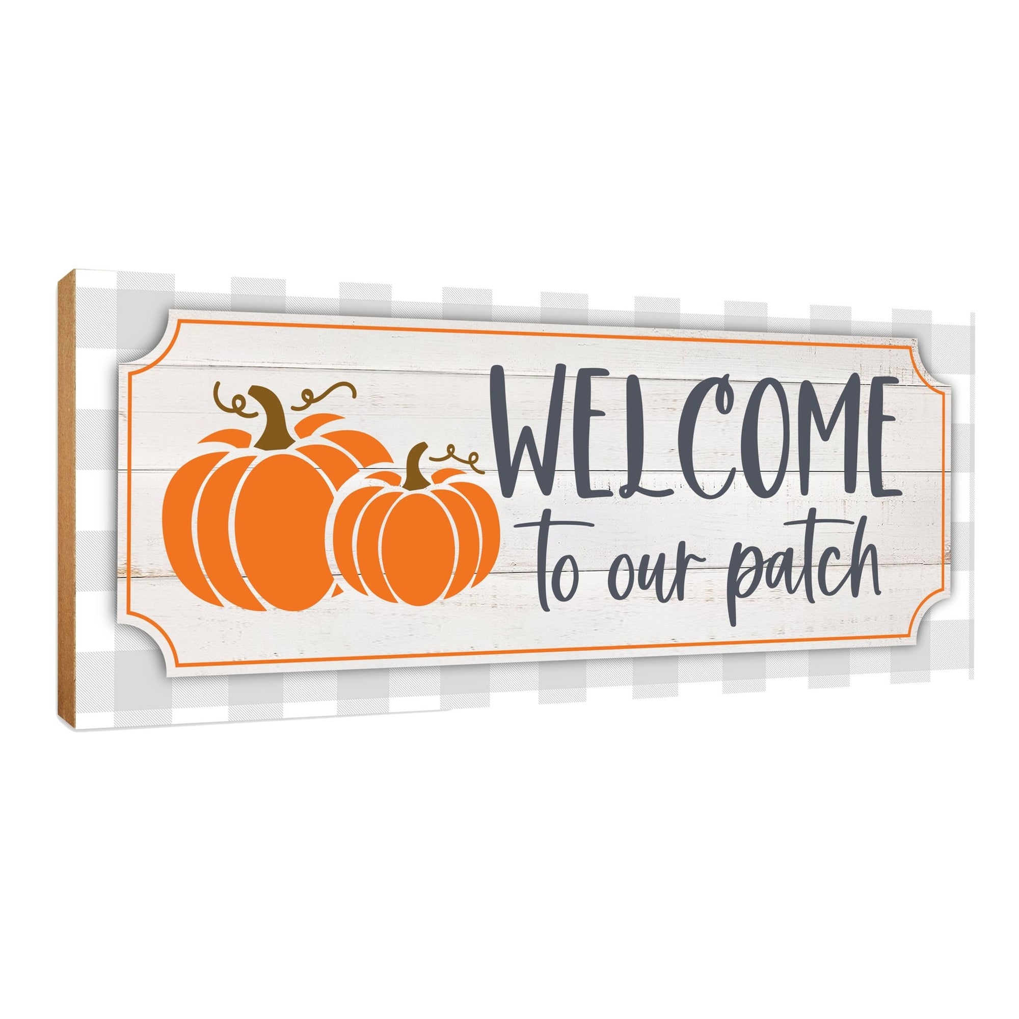 Inspirational Shelf Décor and Tabletop Signs for Fall Season - LifeSong Milestones