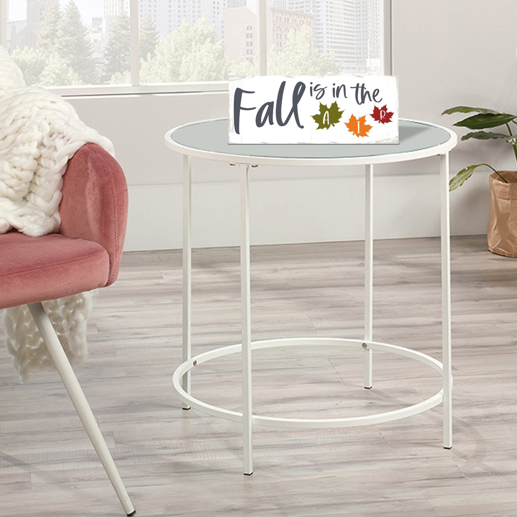 Inspirational Shelf Décor and Tabletop Signs for Fall Season - LifeSong Milestones
