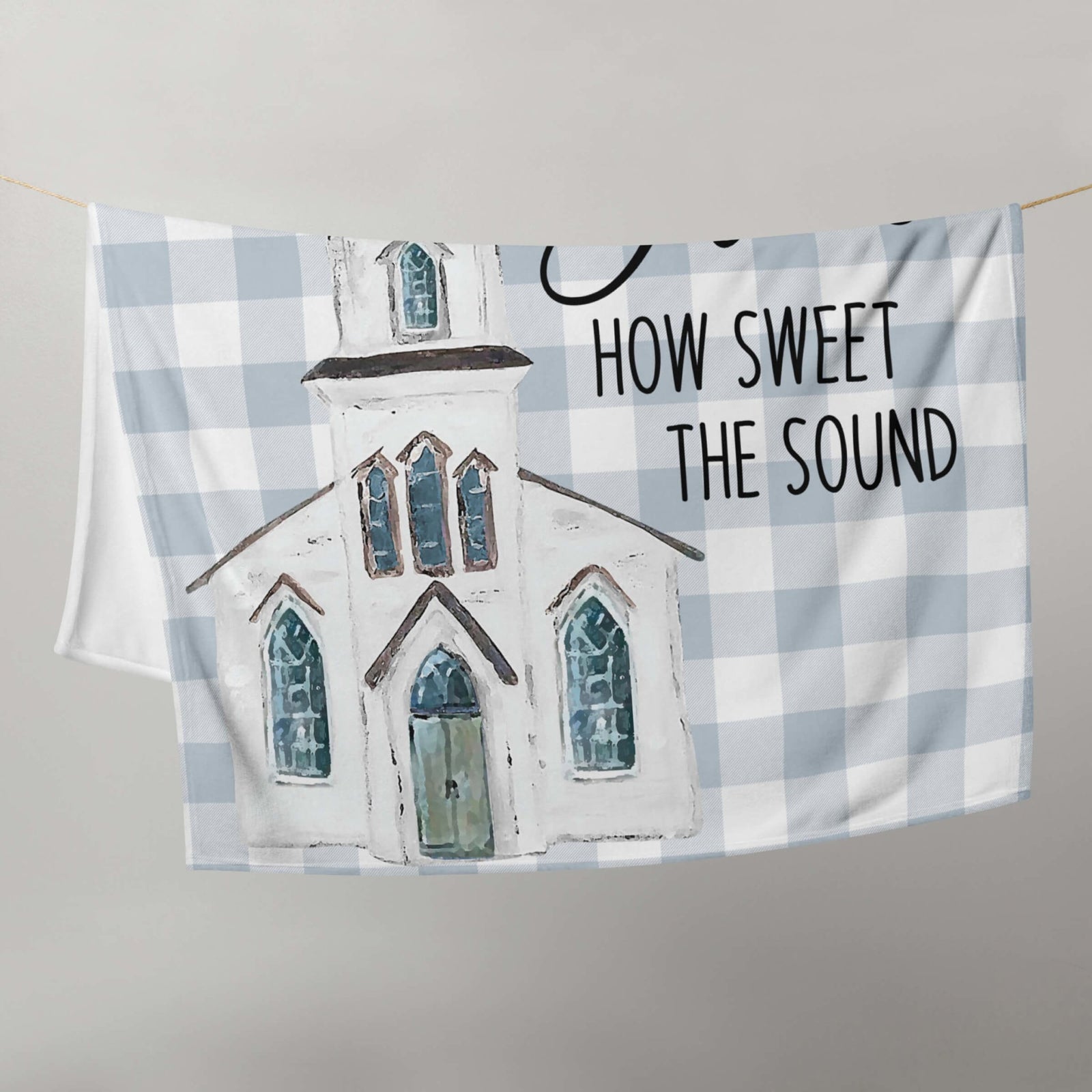 Inspirational Soft and Hypoallergenic Blanket for Home – Amazing Grace - LifeSong Milestones