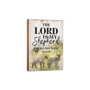 Inspirational Tabletop and Shelf Décor – The Lord Is My Shepherd - LifeSong Milestones