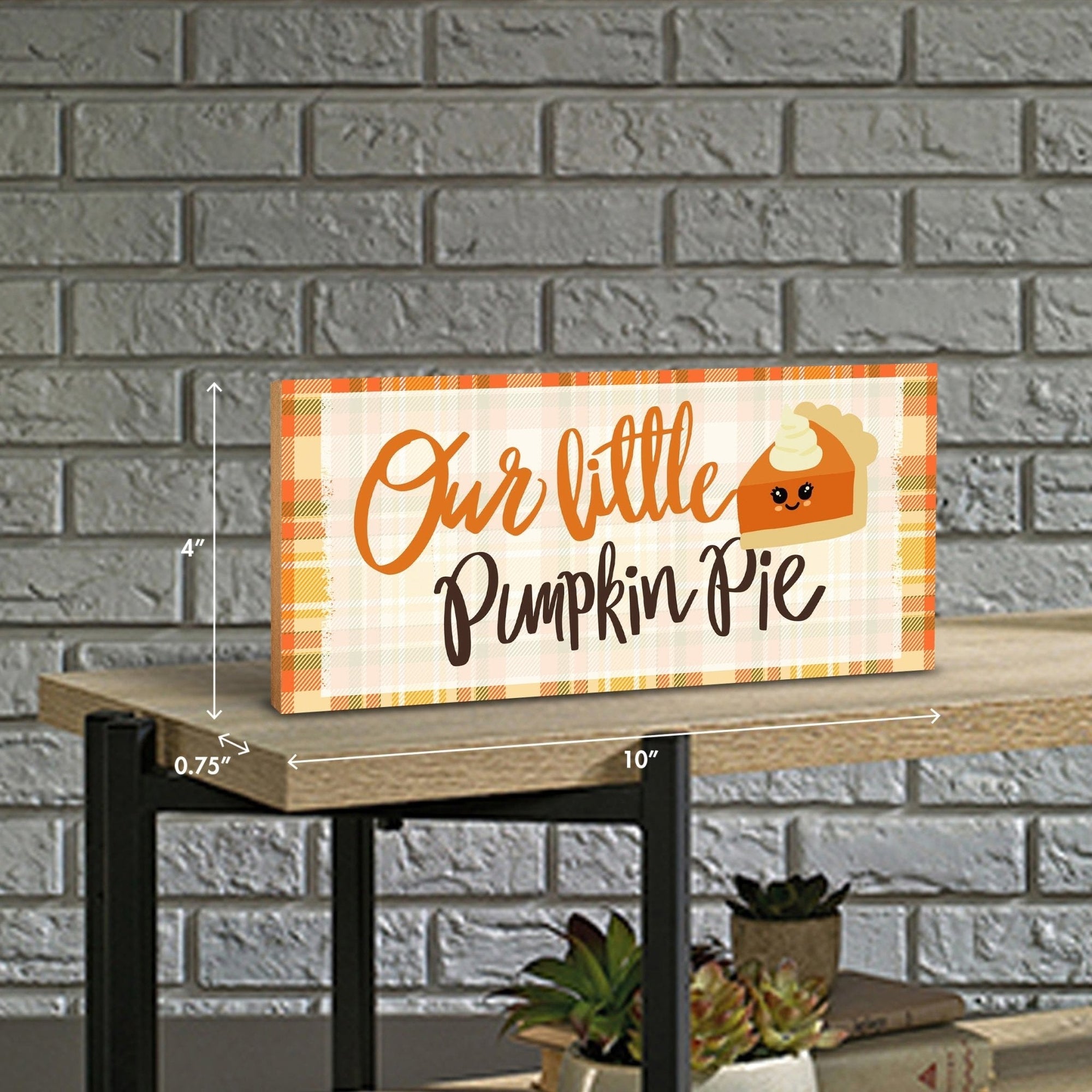 Inspirational Unique Shelf Décor and Tabletop Signs for Fall Season - LifeSong Milestones