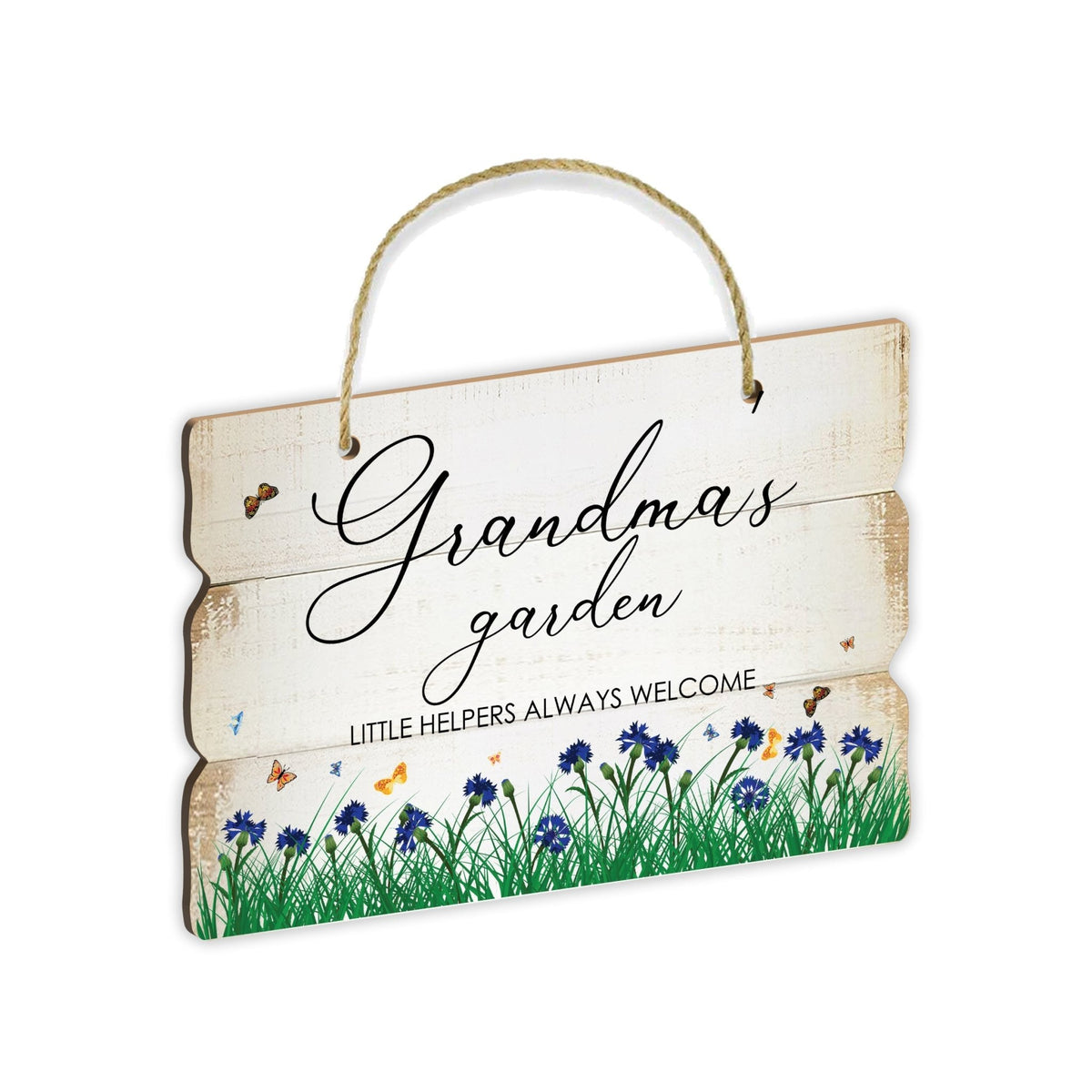 Inspirational Wall Hanging Rope Signs Gift for Grandparents - LifeSong Milestones