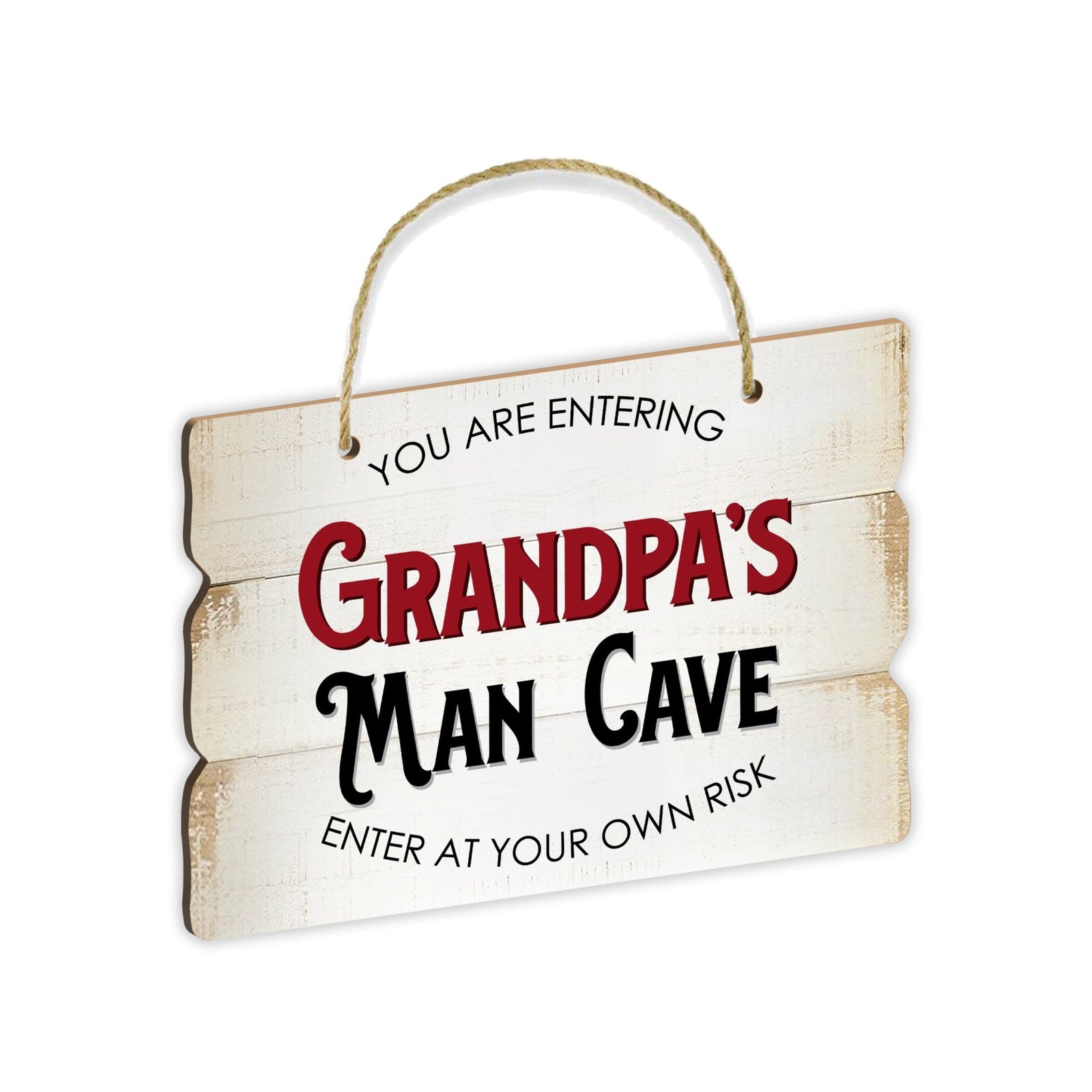 Inspirational Wall Hanging Rope Signs Gift for Grandparents - LifeSong Milestones