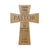 Inspirational Wooden Hanging Wall Cross 7x11 – Stand Firm - LifeSong Milestones