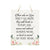 Inspirational Wooden Memorial Rope Sign 12" x 15" Those Who We Love - LifeSong Milestones