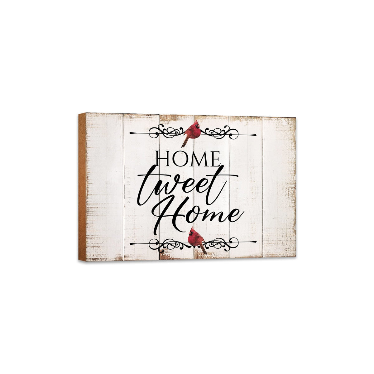 Lifesong Milestones Inspirational Wooden Unique Shelf Décor and Tabletop Signs