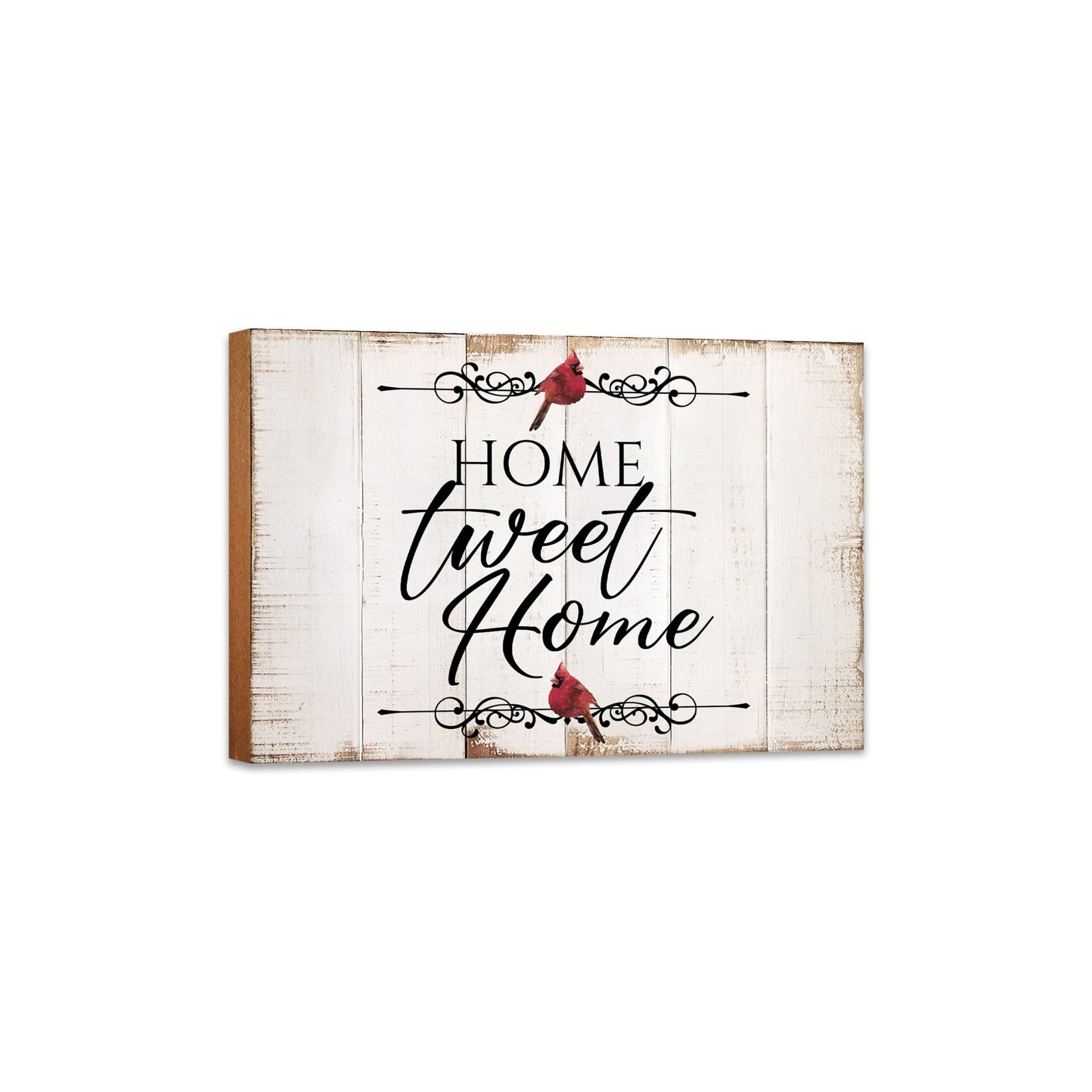 Lifesong Milestones Inspirational Wooden Unique Shelf Décor and Tabletop Signs