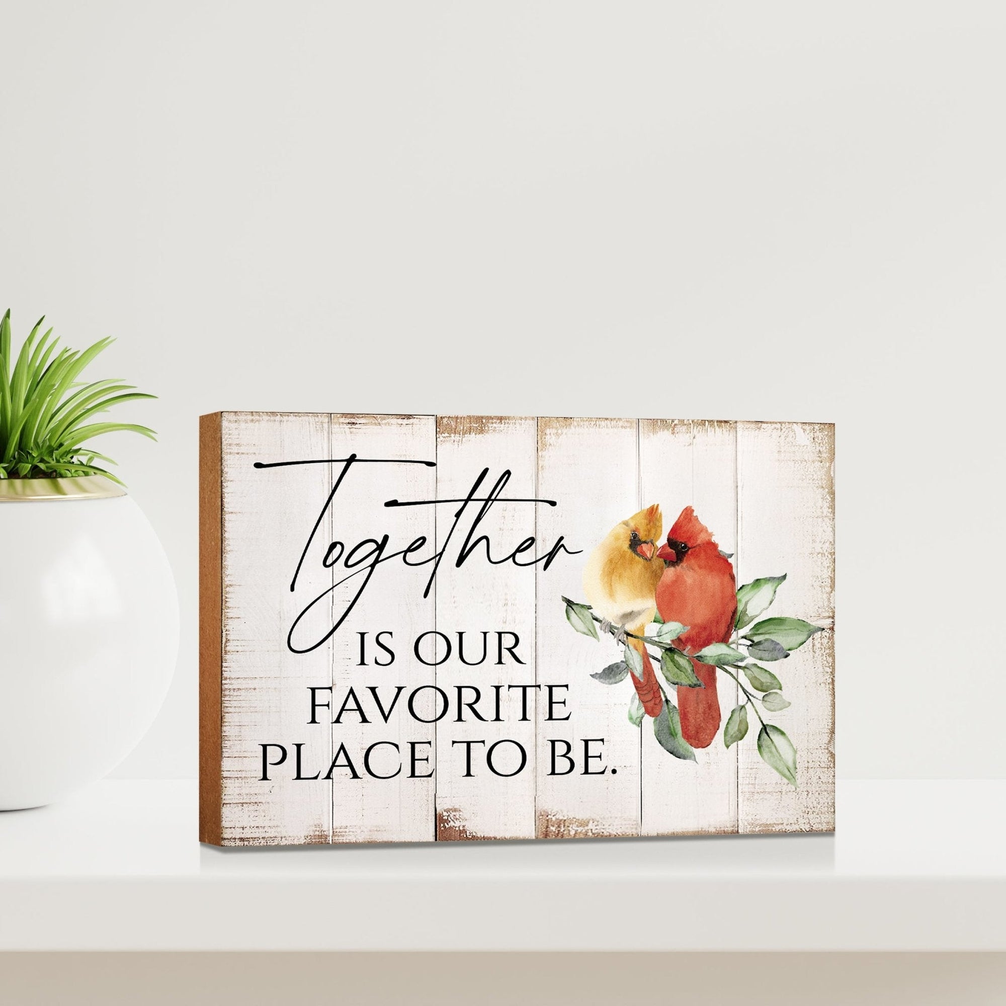 Tabletop Signs for Home Decor - Inspiring Wooden Signage to Brighten Your Space