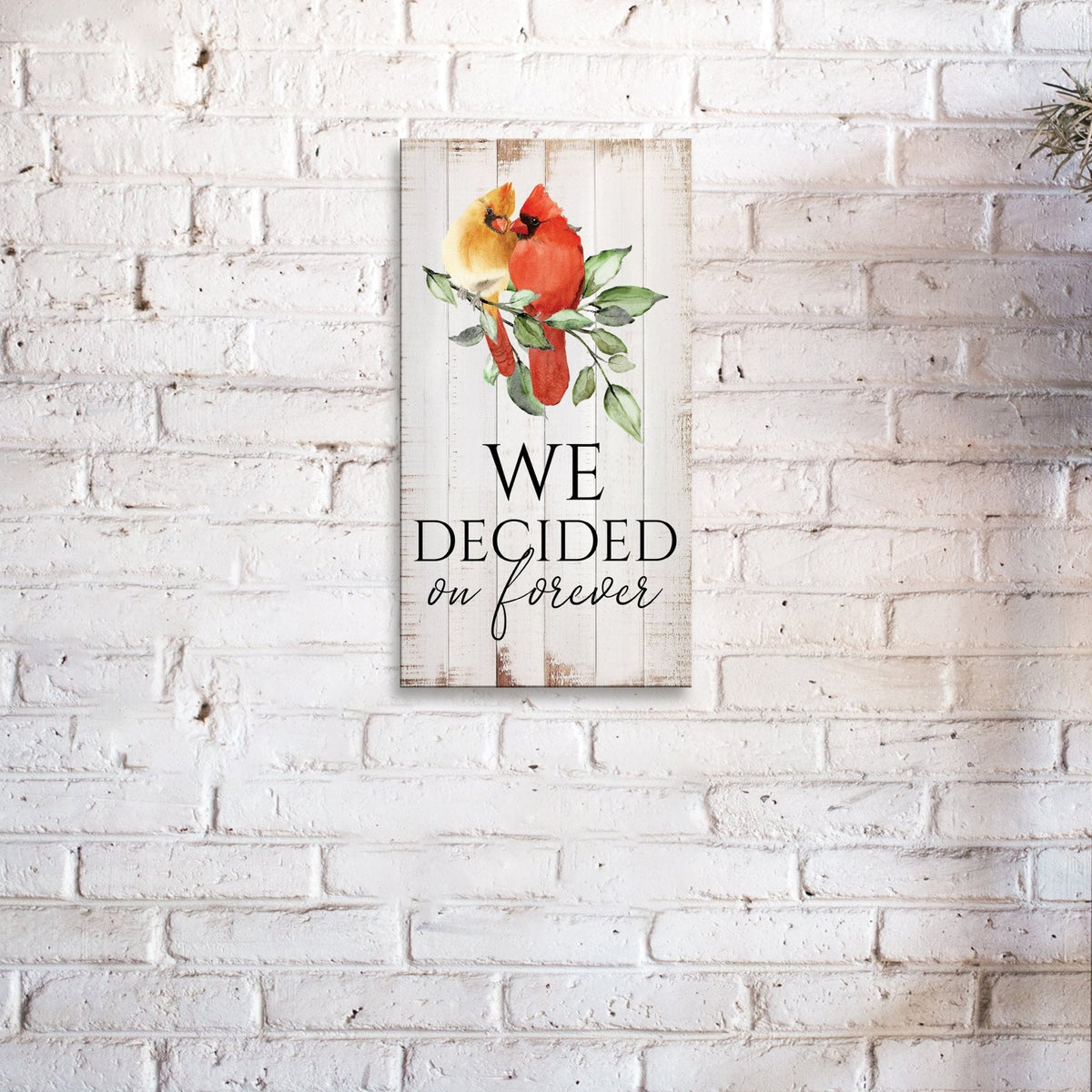 Wooden wall decor with a heartfelt message - Ideal home decor gift