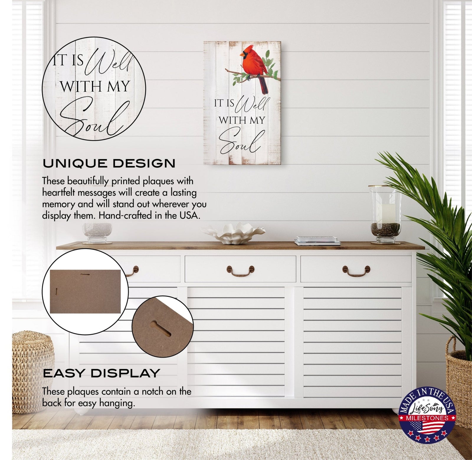 Inspirational wall decor for your living space - Home decor gift idea