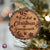 Inspiring 3.75in Christmas Barky Ornament for Grandparents - Our First Christmas - LifeSong Milestones
