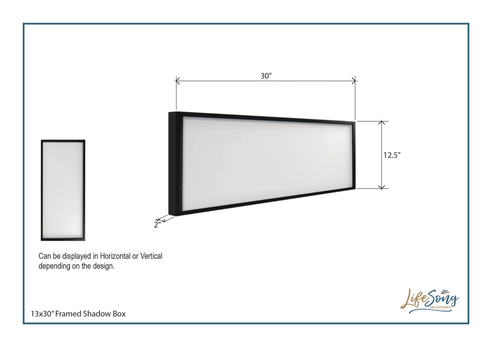 Inspiring Modern Black Framed Shadow Box - The Man In The Arena - LifeSong Milestones