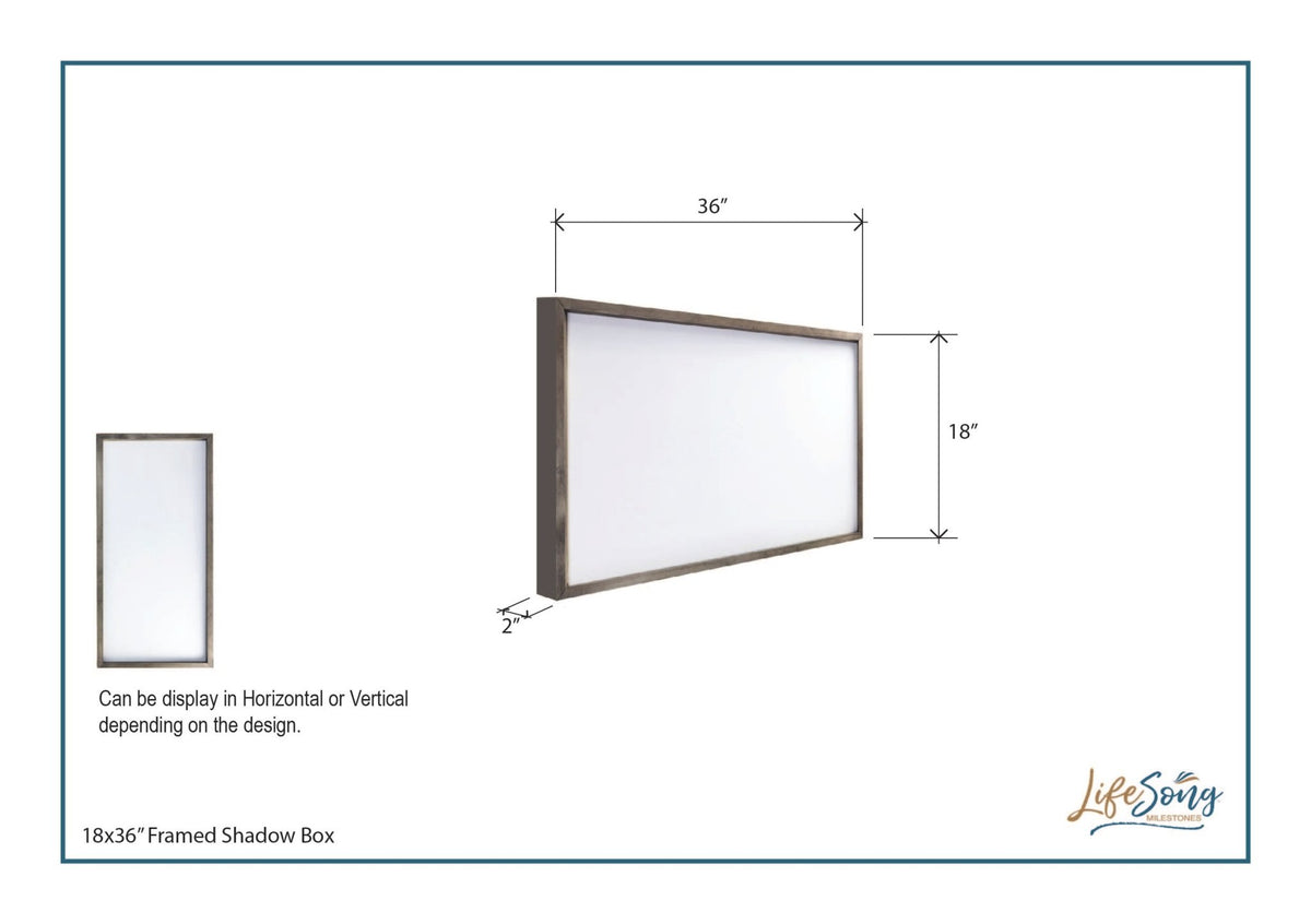 Inspiring Modern Black Framed Shadow Box - The Man In The Arena - LifeSong Milestones