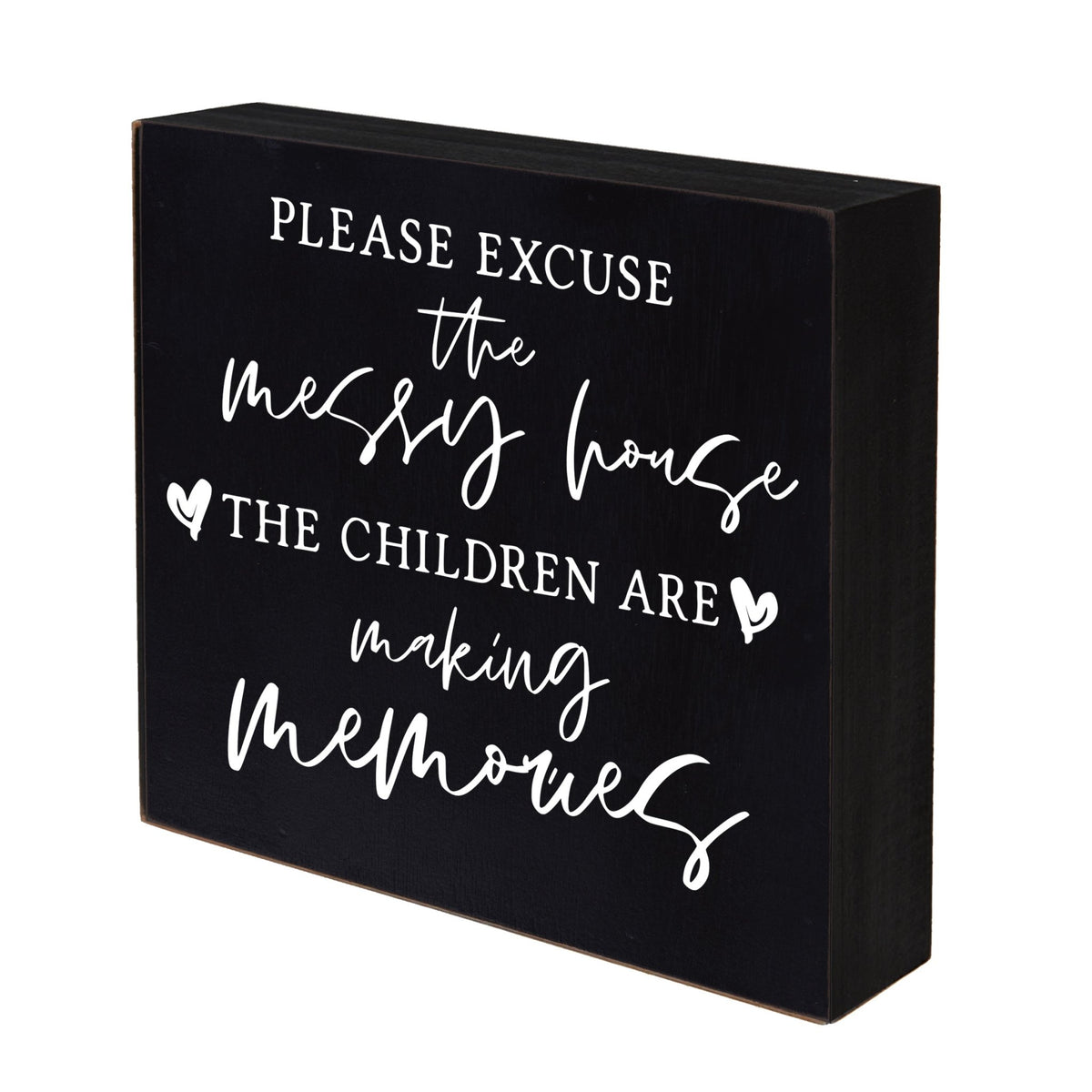 Inspiring Modern Framed Shadow Box 10x10 The Children Are - LifeSong Milestones