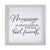 Inspiring Modern Framed Shadow Box 7x7in - Marriage An Endless Sleepover Best Friend - LifeSong Milestones