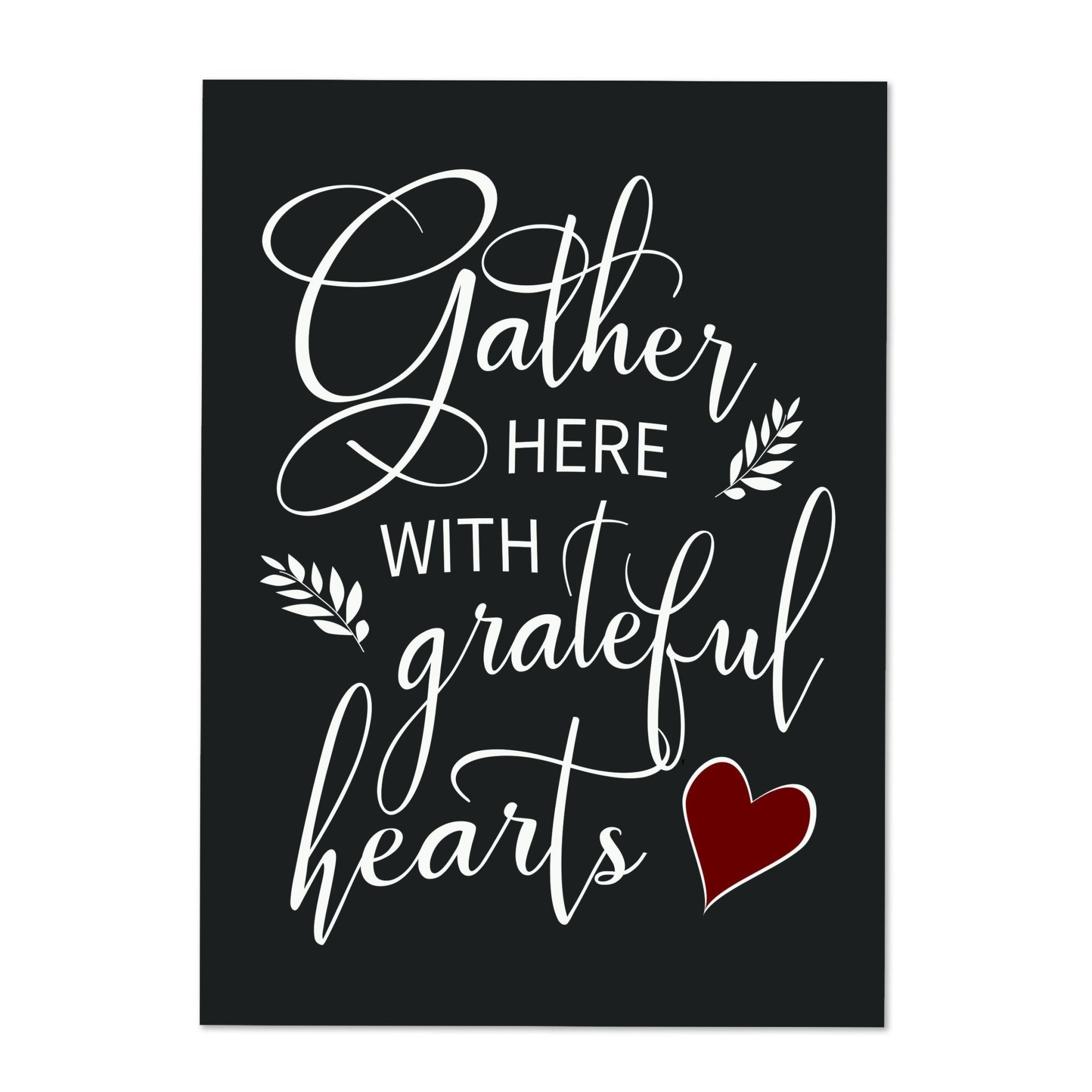 Kitchen Family Wall Decor Sign Gift - Gather Here - LifeSong Milestones