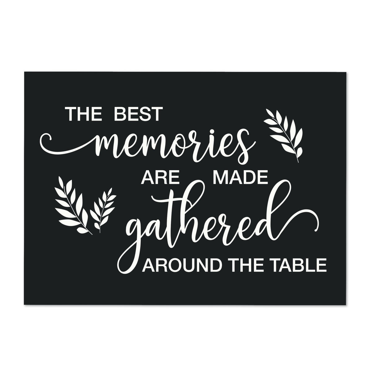 Kitchen Family Wall Decor Sign Gift - The Best Memories - LifeSong Milestones