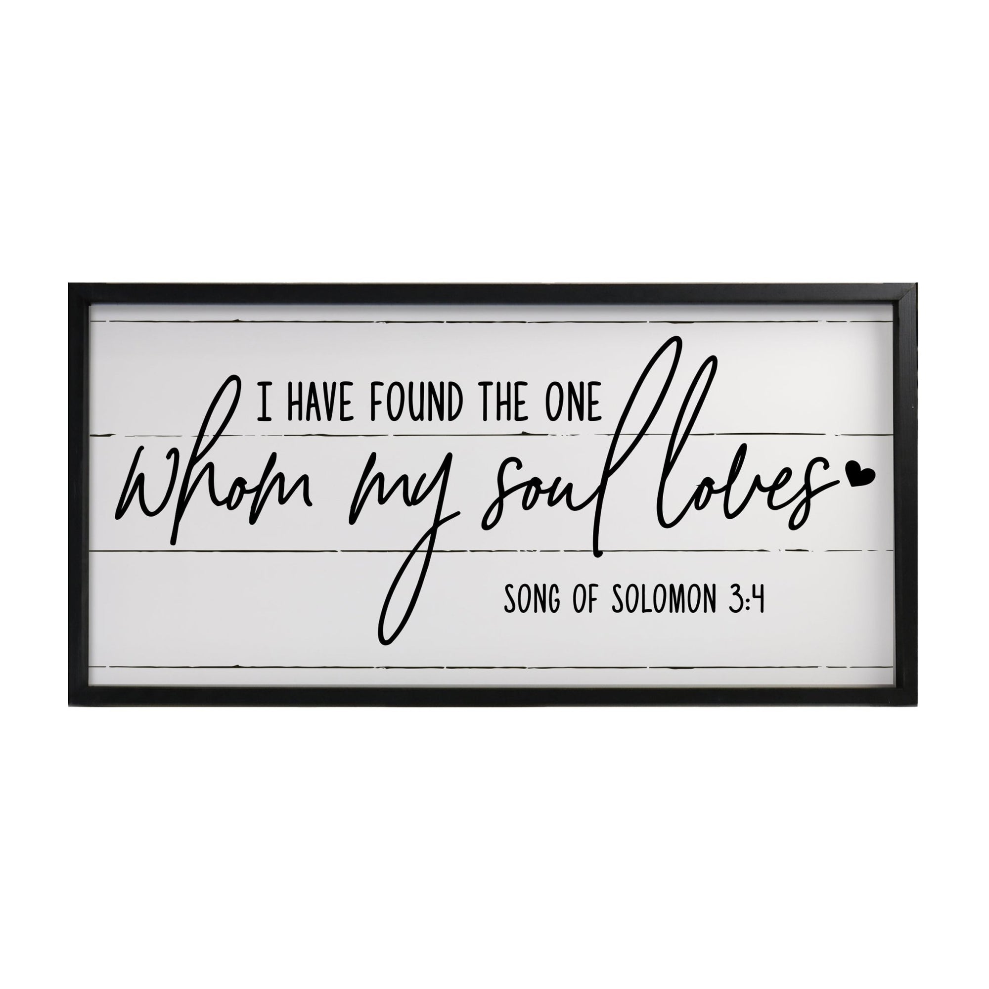 Large Family Wall Décor Quote Sign For Home Decoration 18 x 36 - I Have Found The One - LifeSong Milestones
