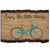 Life Is Beautiful Wooden Bark Bicycle Wall Sign - LifeSong Milestones