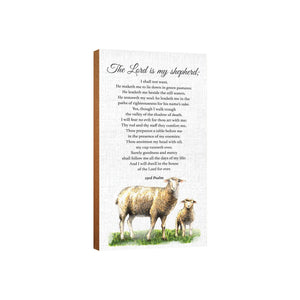 Lifesong Milestones Decorative Wall Plaque – The Lord Is My Shepherd - LifeSong Milestones