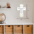 Lifesong Milestones Modern Holy Communion Wooden Wall Cross - LifeSong Milestones