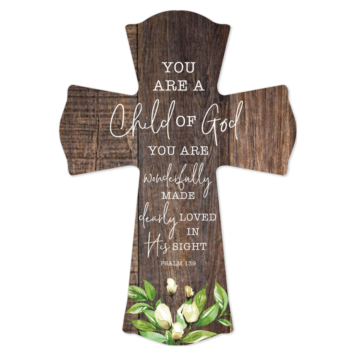 Lifesong Milestones Modern Wooden Wall Cross - LifeSong Milestones