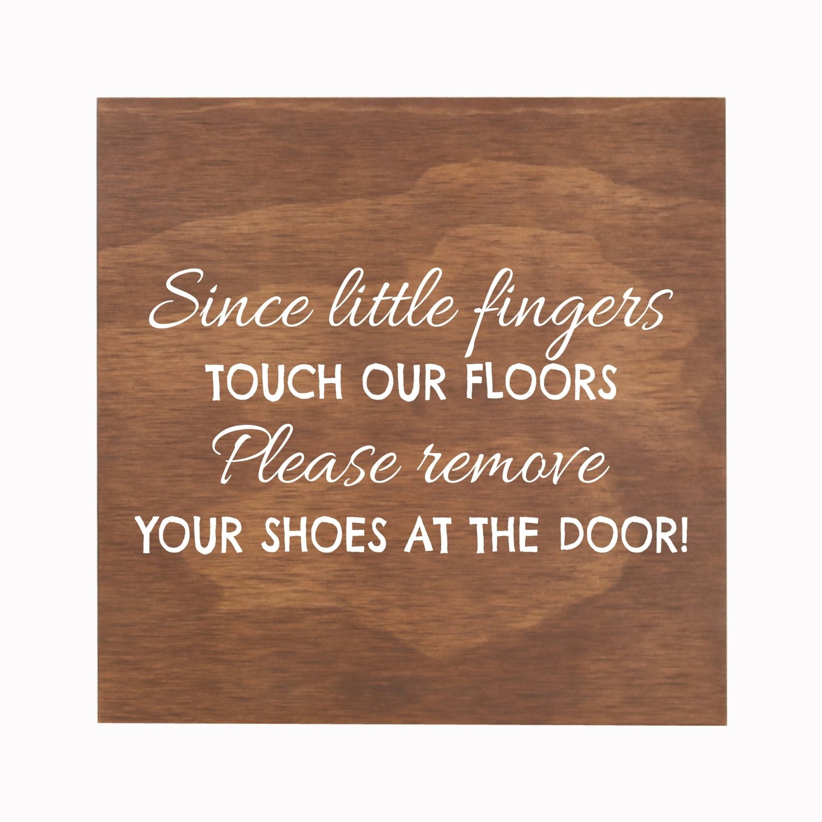 Little Hands Shoe Sign For New Home - Little Fingers - LifeSong Milestones