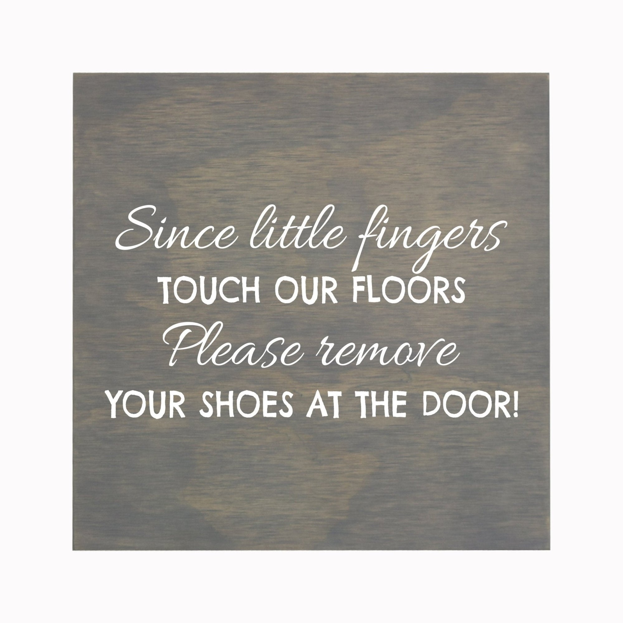 Little Hands Shoe Sign For New Home - Little Fingers - LifeSong Milestones