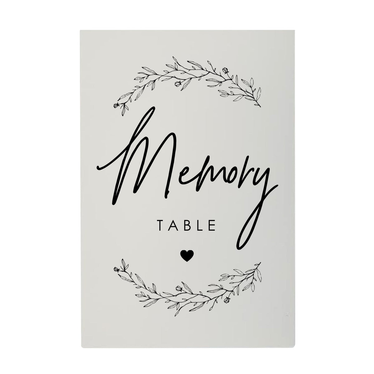Memorial 5.5x8 Wooden Table Top and shelf decor Home Décor - Memory Table - LifeSong Milestones