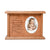 Memorial Cremation Urn Holds 2x3 photo 65 cu in Be Strong And Courageous - LifeSong Milestones