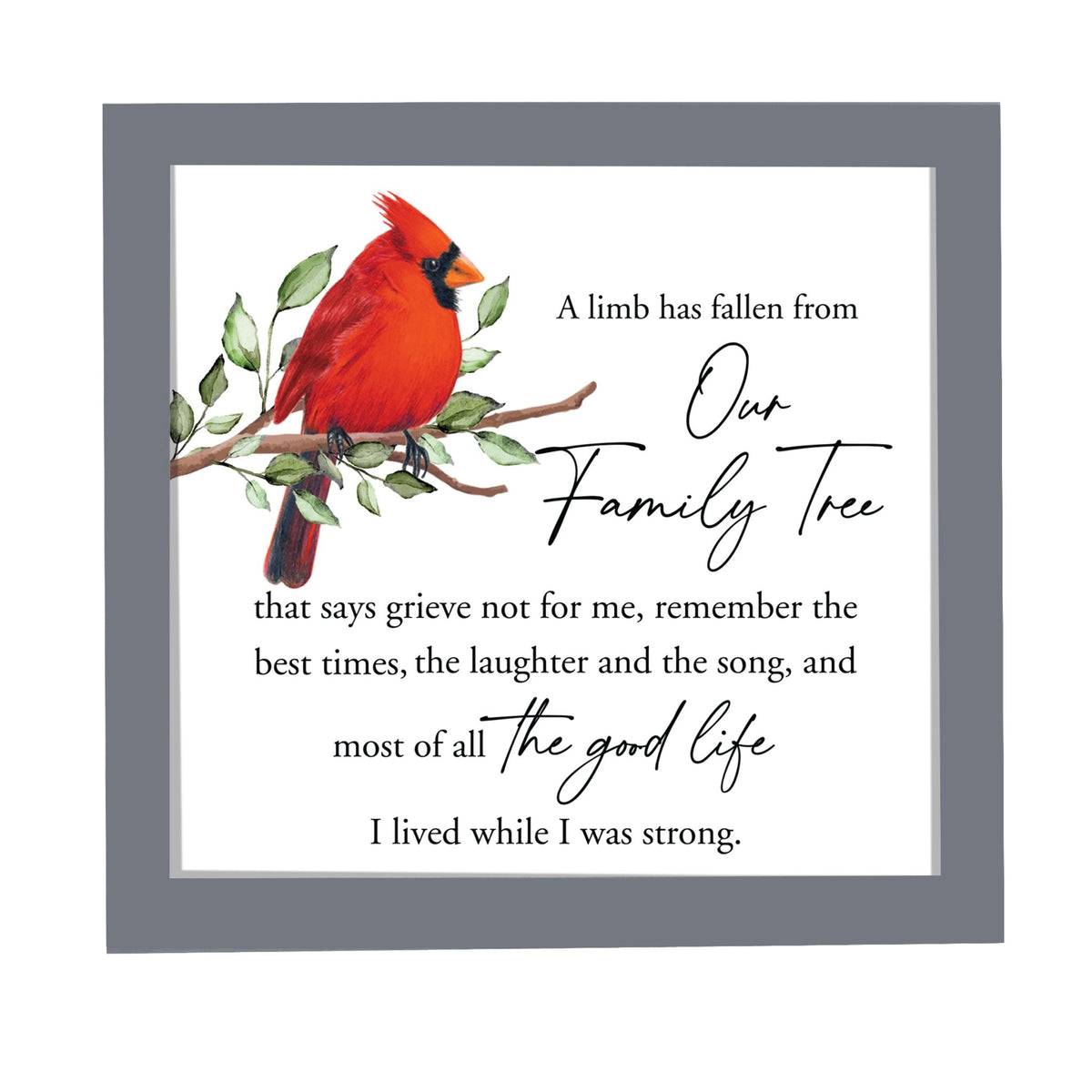 Lifesong Milestones Memorial Framed Shadow Box for Loss of Loved One Sympathy Gift