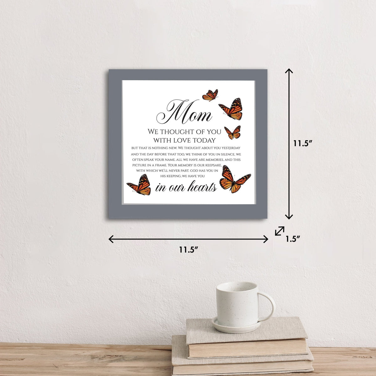 Lifesong Milestones Memorial Framed Shadow Box for Loss of Loved One Sympathy Gift
