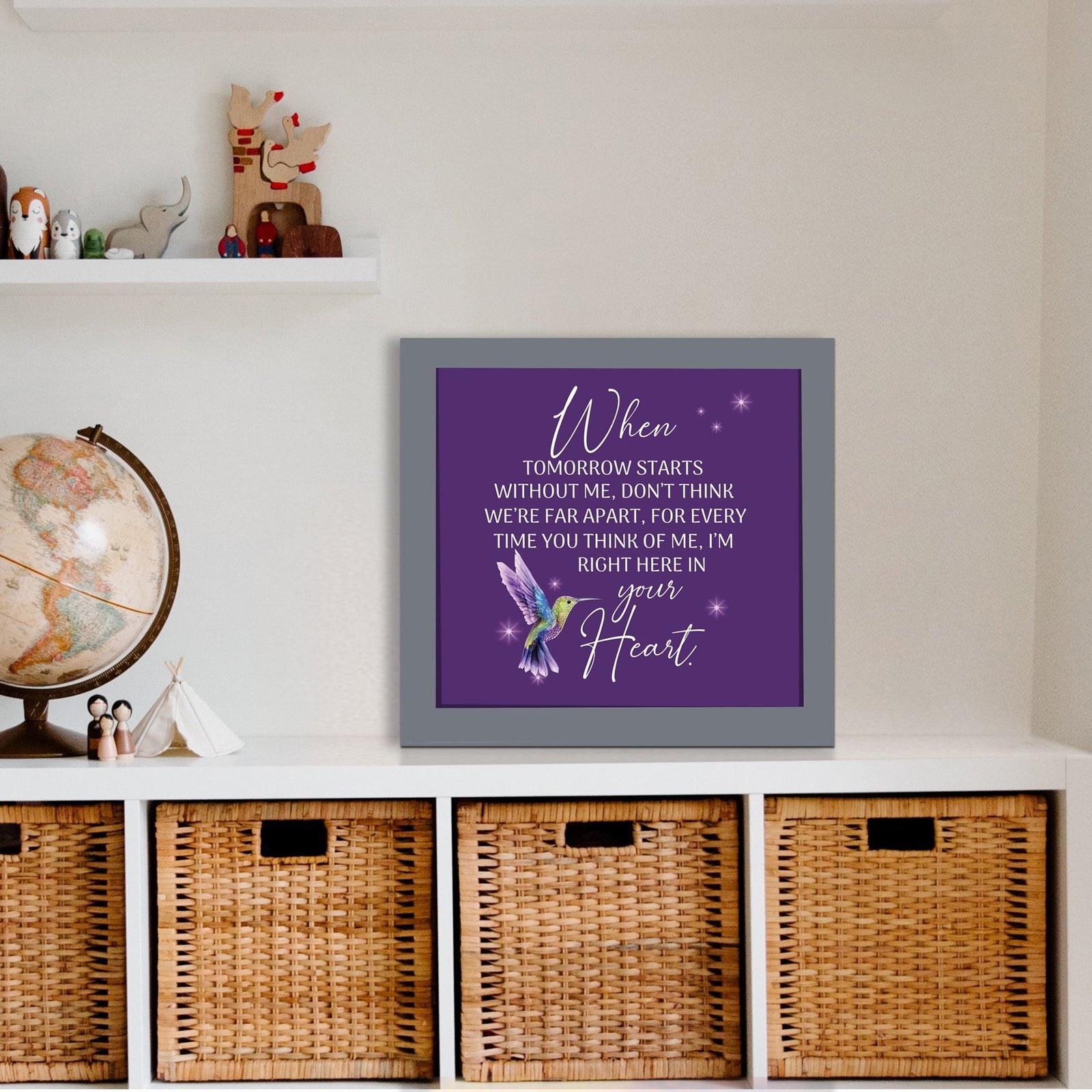 Lifesong Milestones Memorial Framed Shadow Box for Loss of Loved One Sympathy Gift