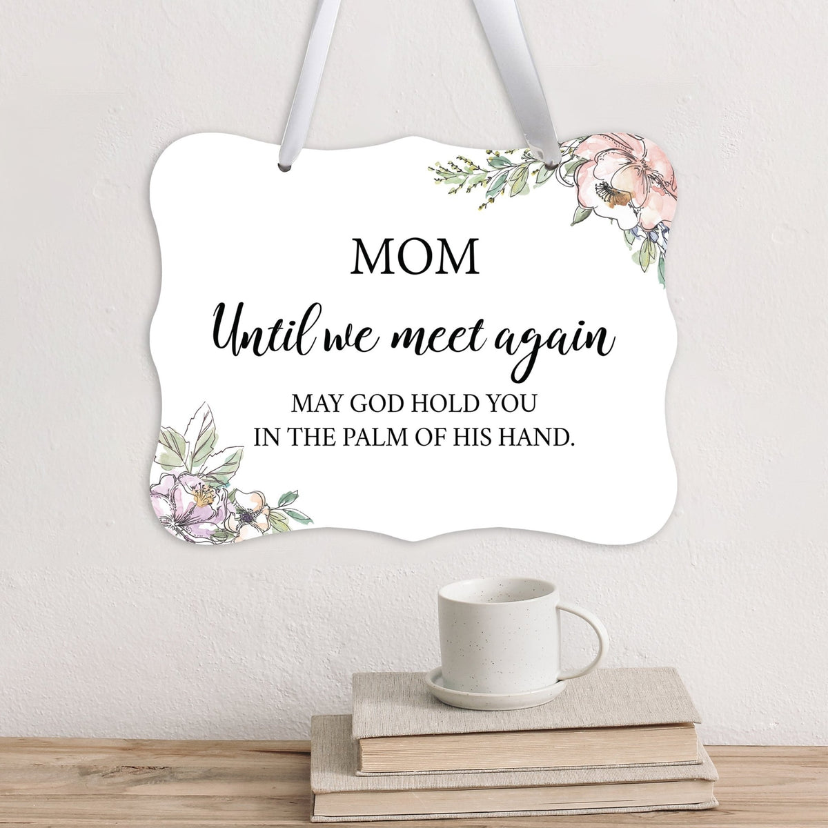 Memorial Hanging Ribbon Wall Decor for Loss of Loved One - LifeSong Milestones