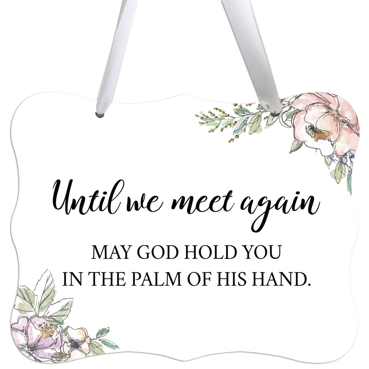 Memorial Hanging Ribbon Wall Decor for Loss of Loved One - LifeSong Milestones
