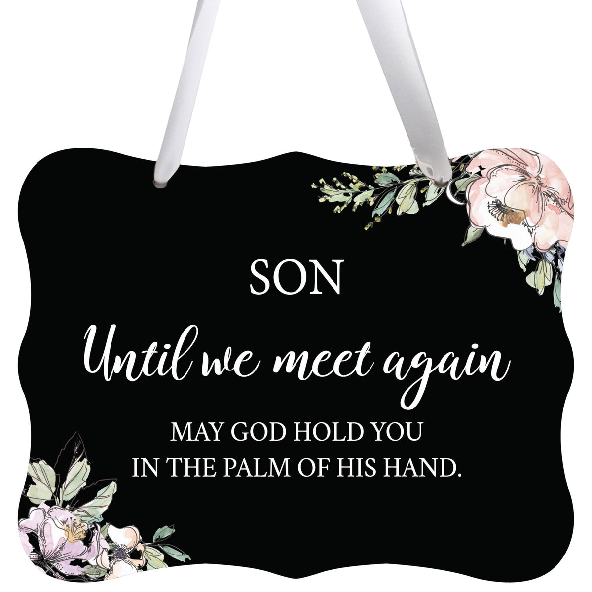 Memorial Hanging Ribbon Wall Decor for Loss of Loved One - LifeSong Milestones
