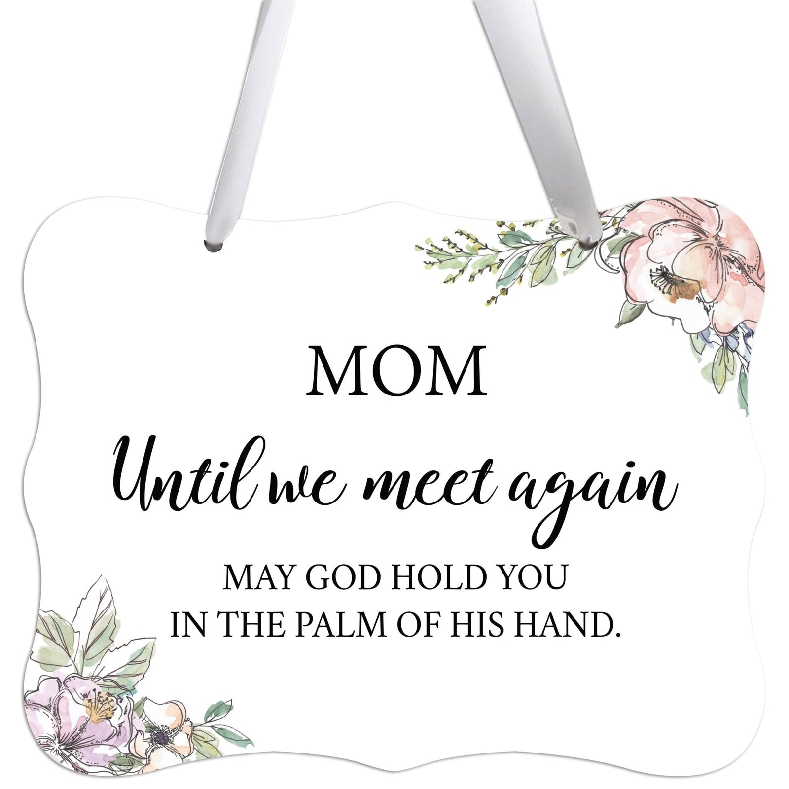 Memorial Hanging Ribbon Wall Decor for Loss of Loved One - LifeSong Milestones