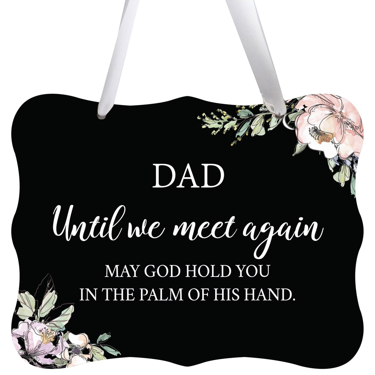 Memorial Hanging Ribbon Wall Decor for Loss of Loved One - LifeSong Milestones