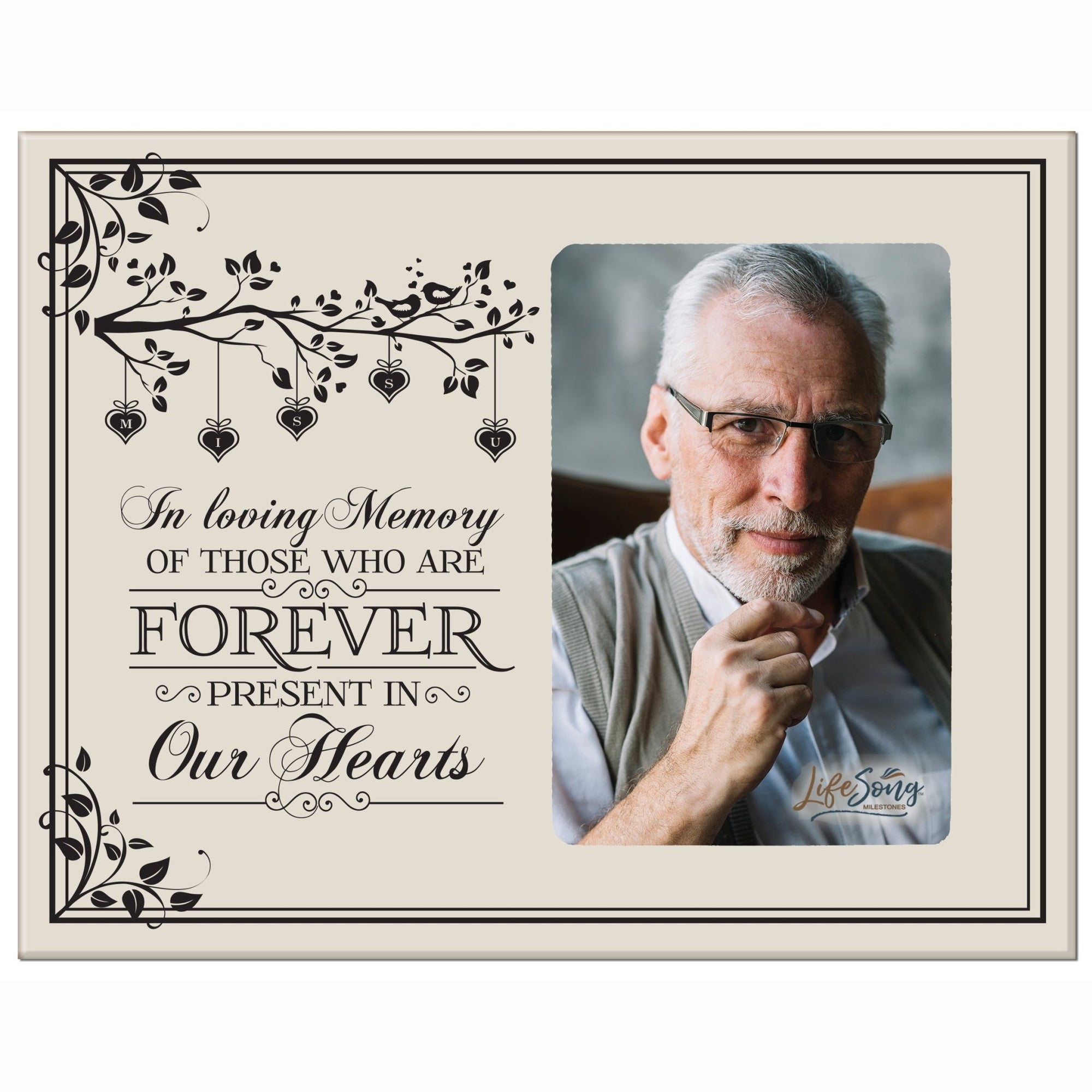 Memorial Photo Frame - In Loving Memory - LifeSong Milestones