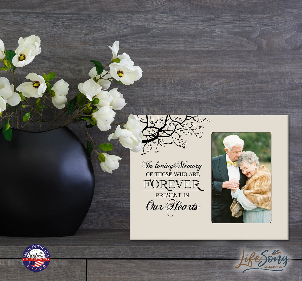 Memorial Photo Frame - In Loving Memory - LifeSong Milestones